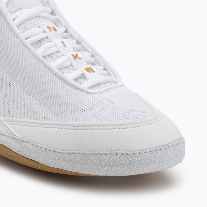 Nike Inflict 4 birkózócipő fehér/metálarany/fotópor/fekete 7
