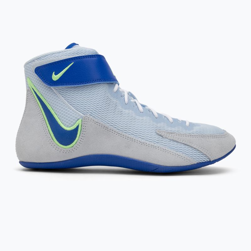 Nike Speedsweep VIII birkózócipő kék tint/hyper royal/lime blast/fehér 2