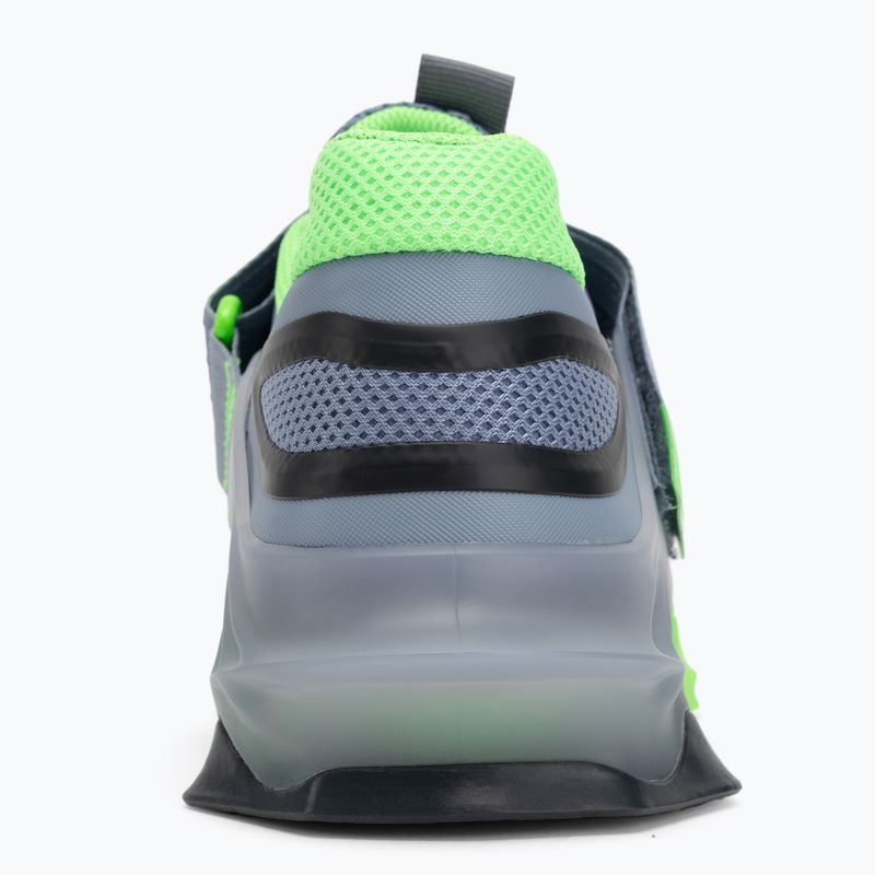 Nike Savaleos hamuszürke pala/zöld sztrájk/antracit súlyemelő cipő 6