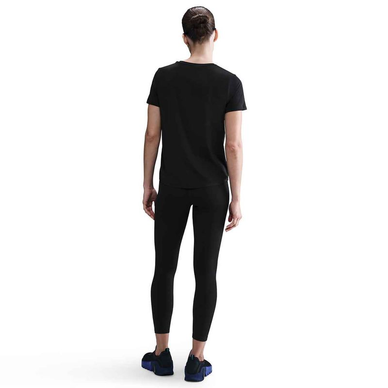 Női edzőpóló Nike One Classic Dri-Fit fekete/fehér 3