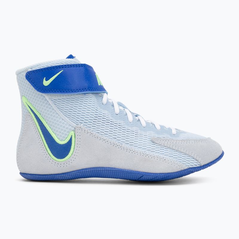 Gyerek birkózócipő Nike Speedsweep VIII GS blue tint/hyper royal/lime blast/white 2