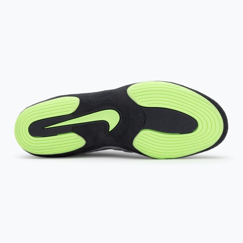 Nike Inflict 4 labdarúgó birkózócipő szürke/lime blast/antracit/fehér 4