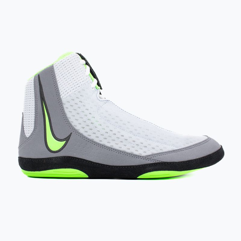 Nike Inflict 4 labdarúgó birkózócipő szürke/lime blast/antracit/fehér