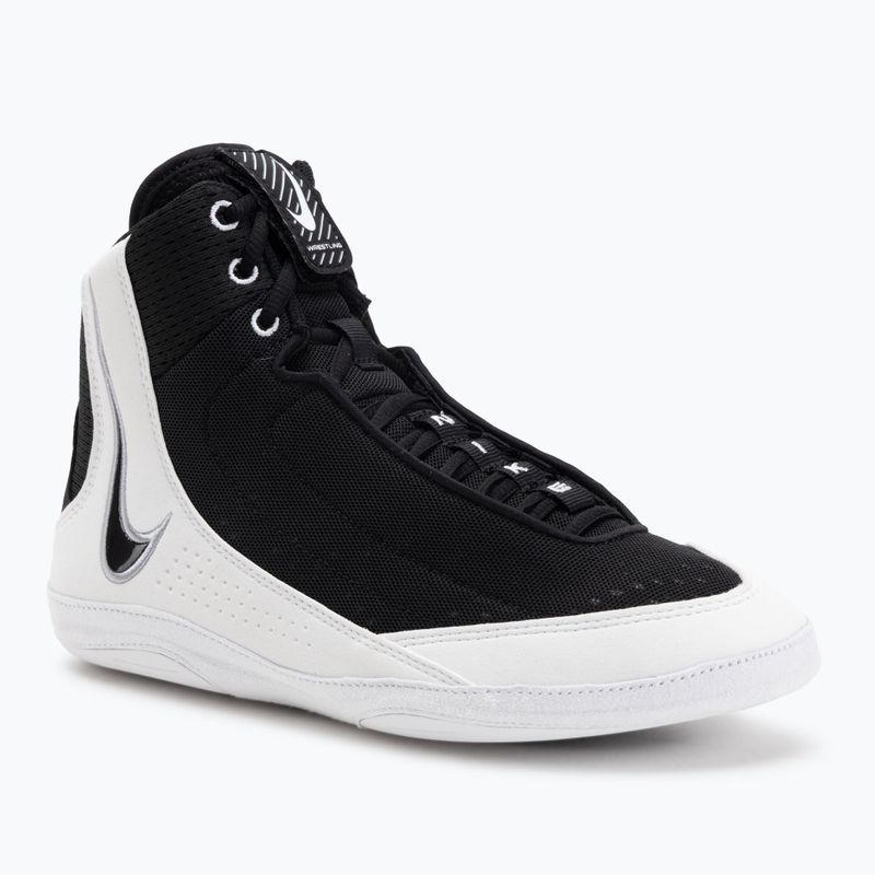 Nike Inflict 4 fekete/fehér/farkas szürke birkózócipő