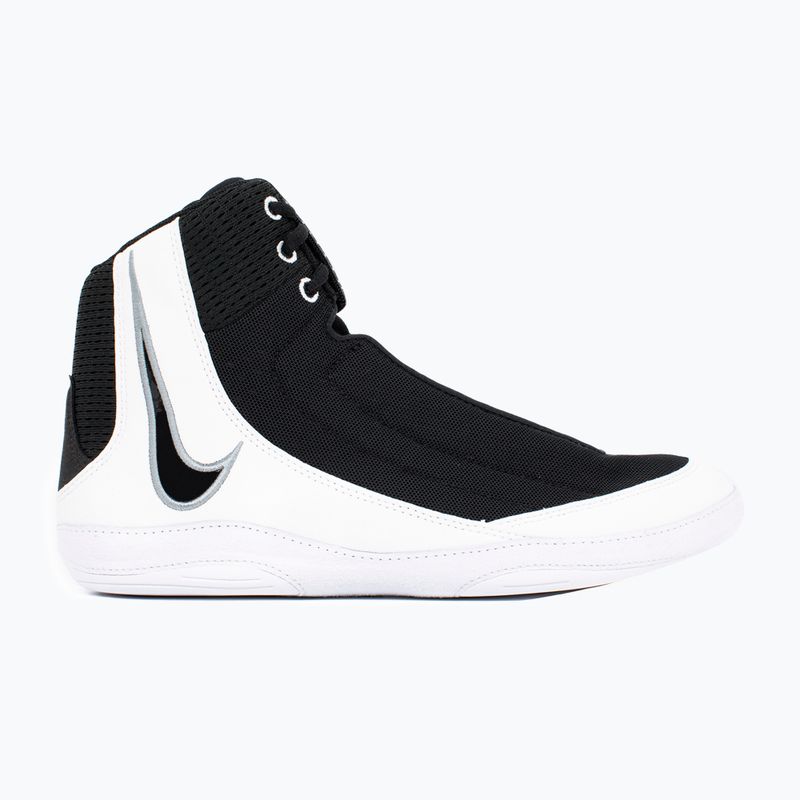 Nike Inflict 4 fekete/fehér/farkas szürke birkózócipő