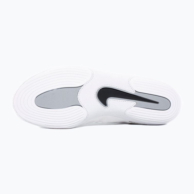 Nike Inflict 4 fehér/fekete/fehér birkózócipő 3