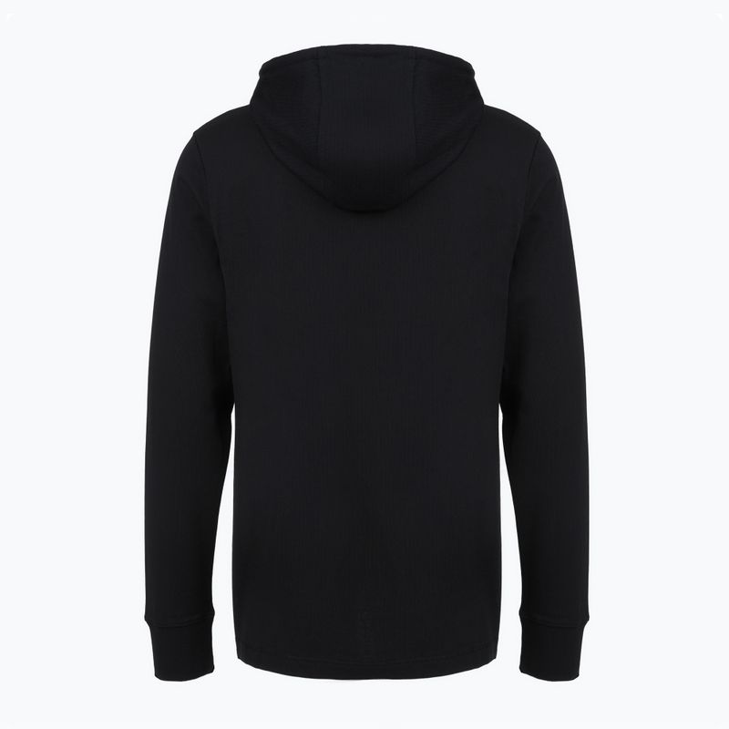 Férfi kapucnis pulóver Nike Sportswear Club Knit Pullover Hoodie black/black/white 5