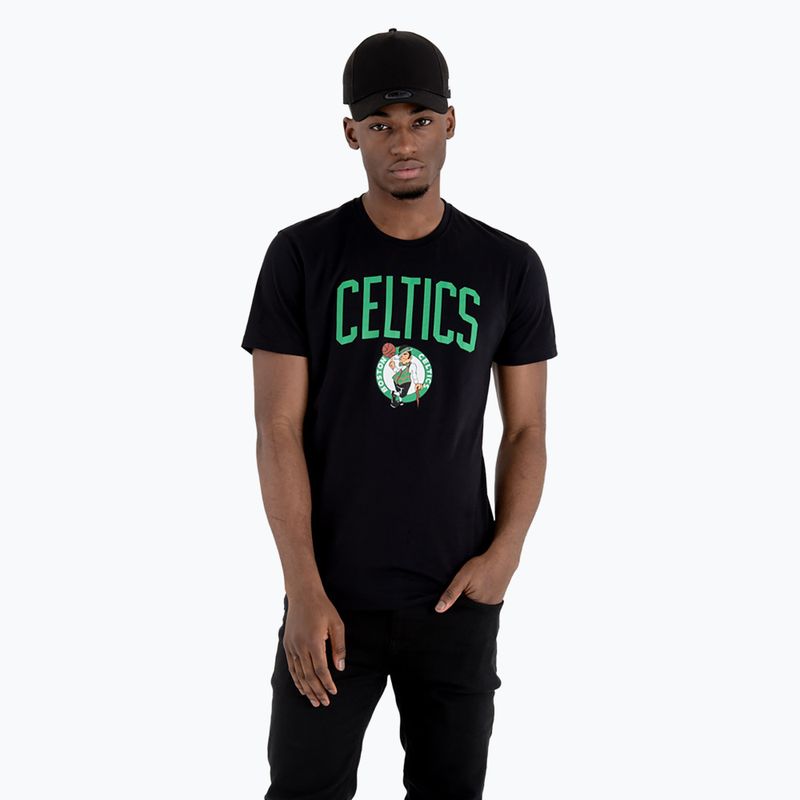New Era Celtics férfi póló fekete