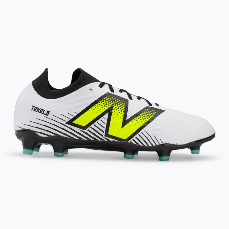 New Balance férfi futballcipő Tekela Magia Low Laced V4+ FG fehér 2