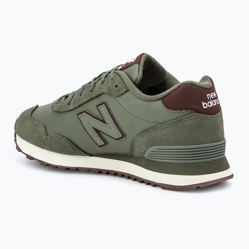 New Balance 515's V3 sötét olajzöld férfi cipő 3