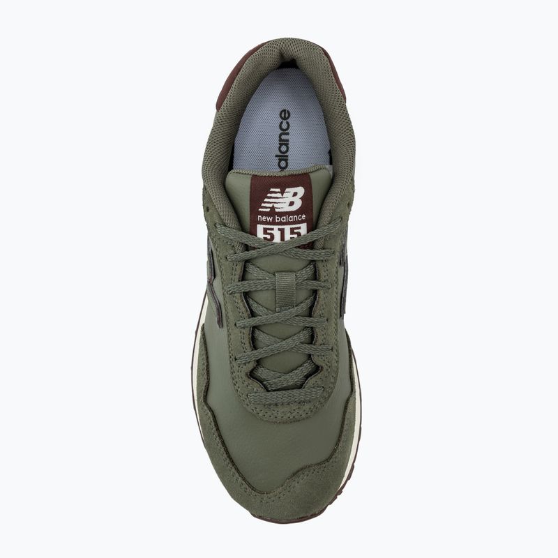New Balance 515's V3 sötét olajzöld férfi cipő 5