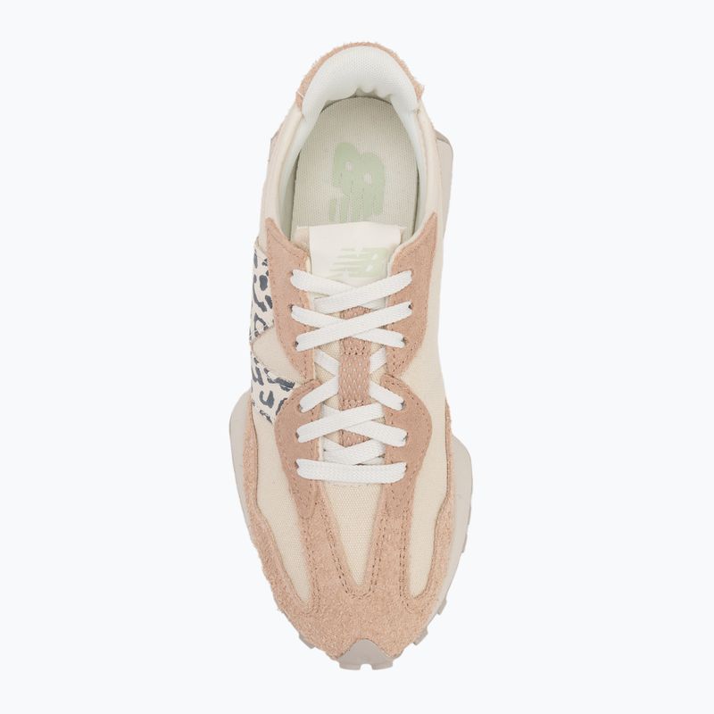 New Balance női cipő 327's V1 lapos taupe/linen leopárd 5