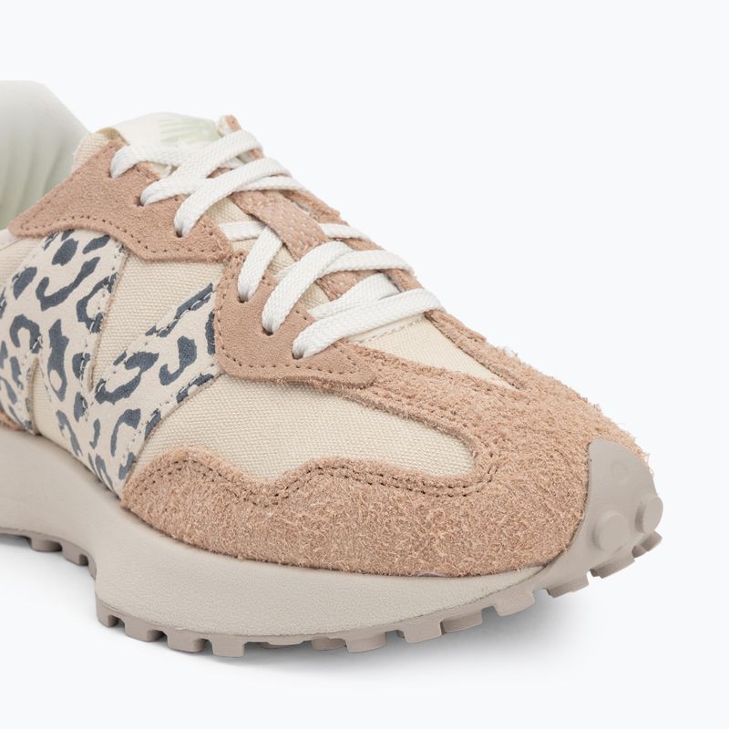 New Balance női cipő 327's V1 lapos taupe/linen leopárd 7