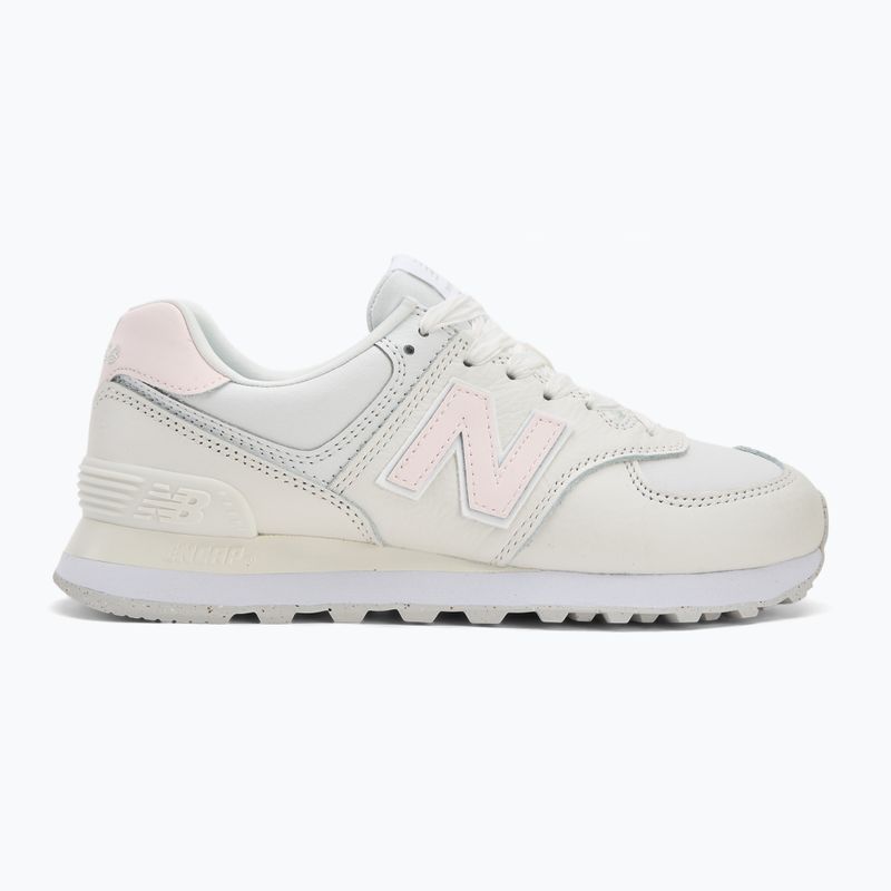 Női cipők New Balance Classic 574's V2 white/light pink 2