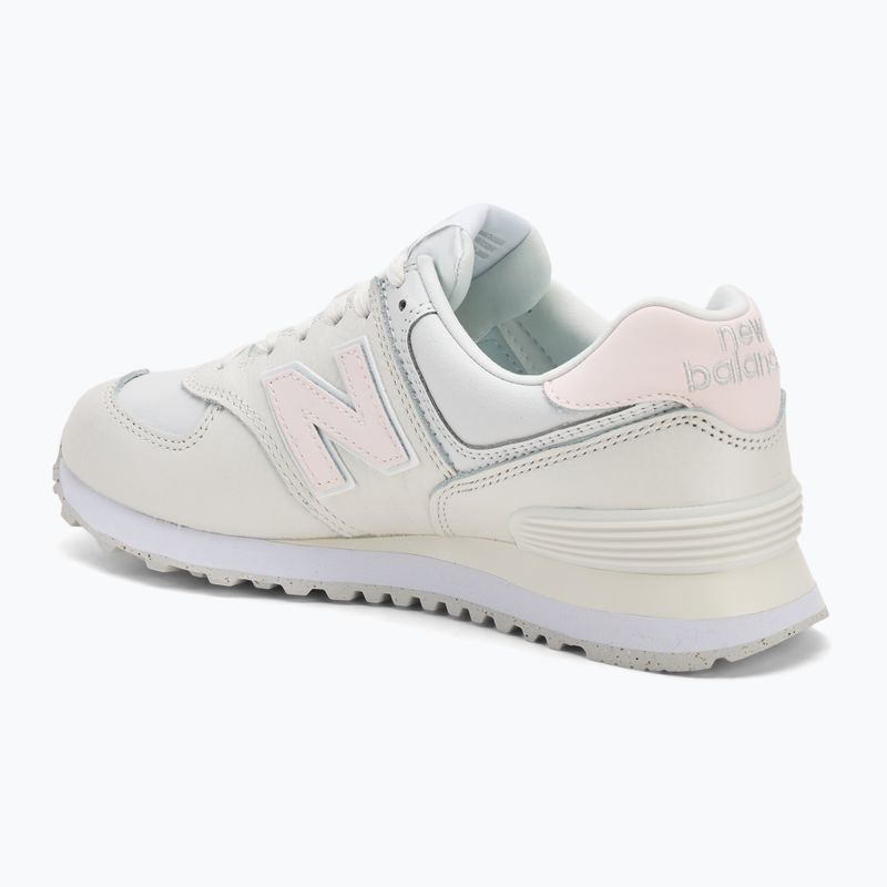 Női cipők New Balance Classic 574's V2 white/light pink 3