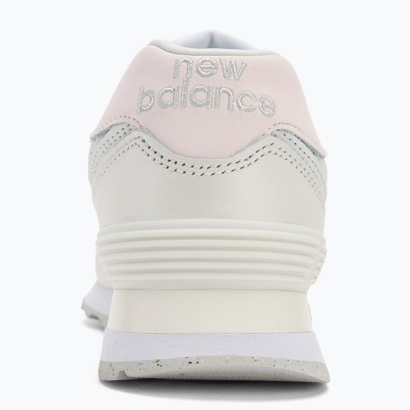 Női cipők New Balance Classic 574's V2 white/light pink 6