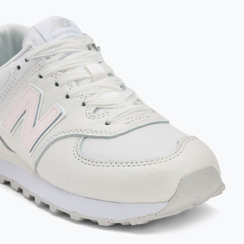 Női cipők New Balance Classic 574's V2 white/light pink 7