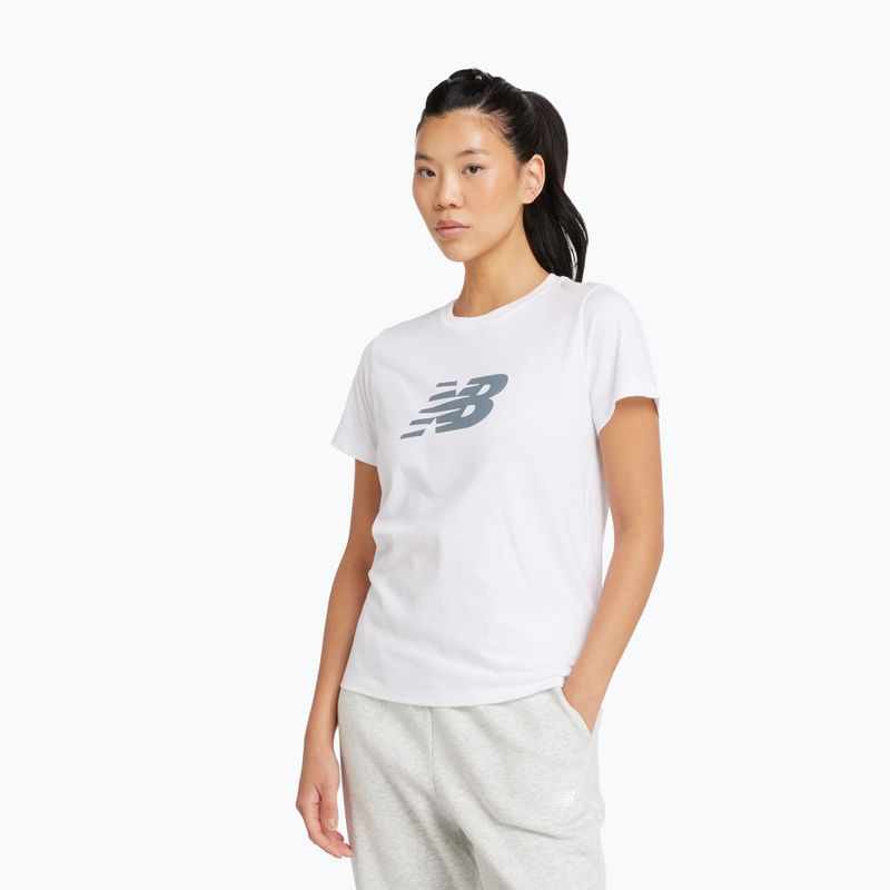 Női New Balance Jersey Logo fehér