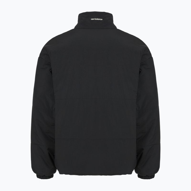 Férfi bélelt dzseki New Balance Hoops Puffer black 2