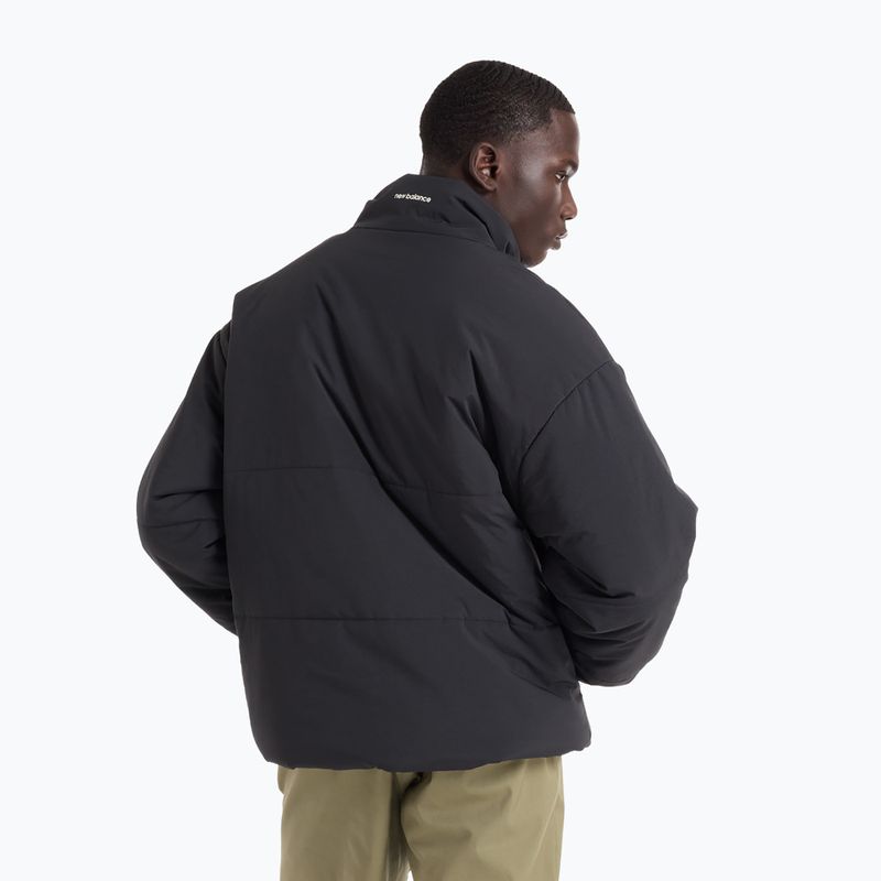 Férfi bélelt dzseki New Balance Hoops Puffer black 2