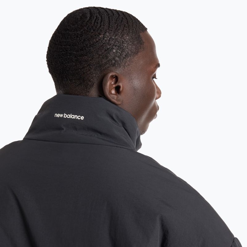 Férfi bélelt dzseki New Balance Hoops Puffer black 5
