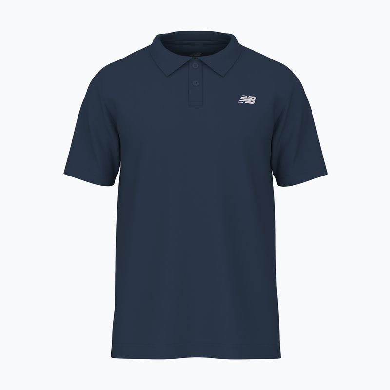 Férfi póló New Balance Jersey Polo nb navy