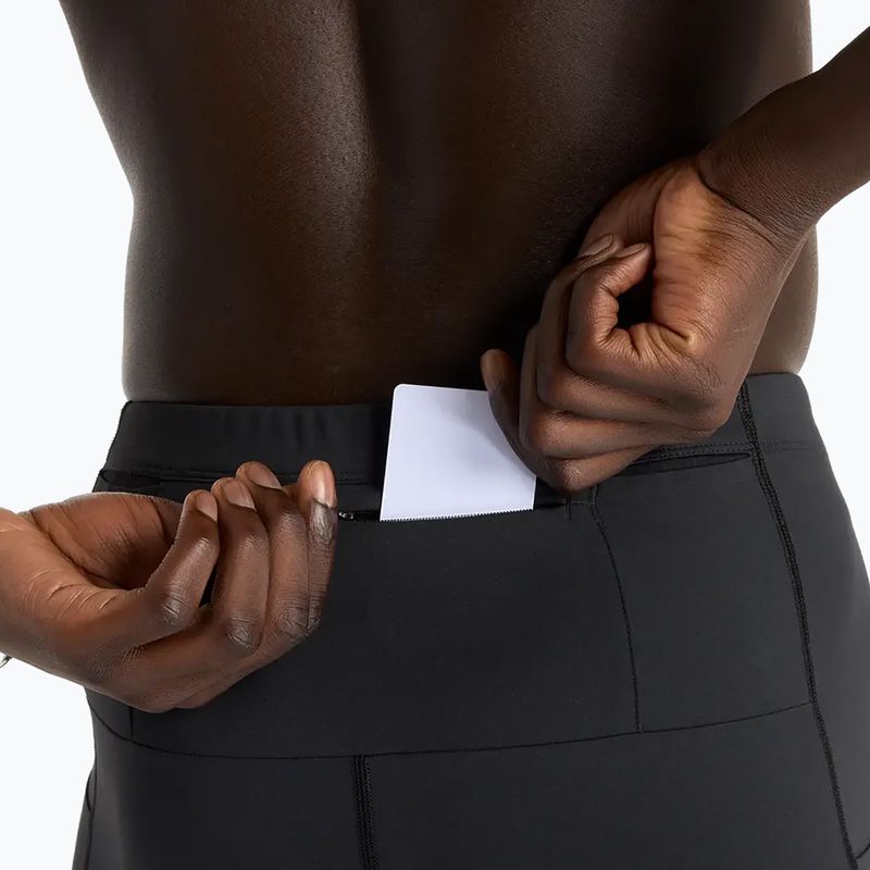 Férfi New Balance Sleek Pocket Half Tight 9" futó rövidnadrág fekete 6