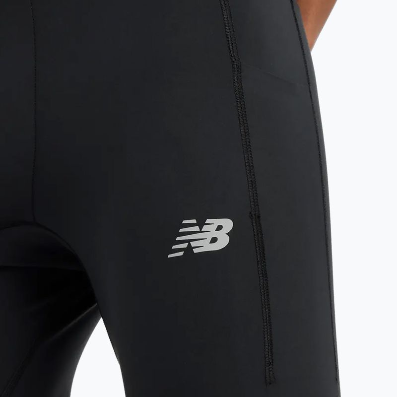 Férfi New Balance Sleek Pocket futó leggings fekete 6