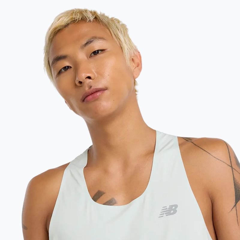 Férfi New Balance Race Day Tank futófelső clayash 4