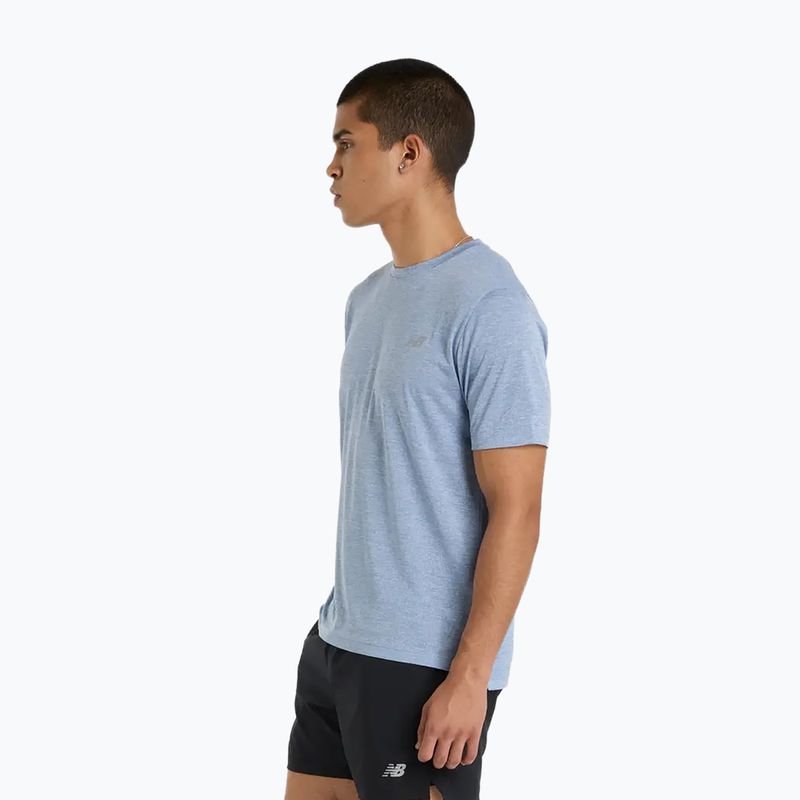 Férfi New Balance Athletics Run duskshow póló 3