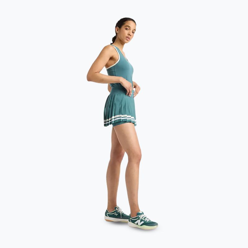Női teniszszoknya New Balance Tournament Novelty W új lucfenyő 2
