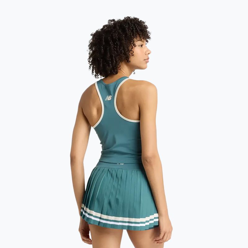 Női teniszpóló New Balance Tournament Novelty Tank W új lucaszínű 3
