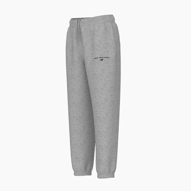 Női New Balance Reimagined Fleece Jogger ashheath nadrág női New Balance Reimagined Fleece jogger 3