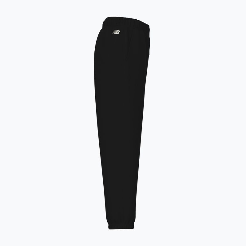 Női New Balance Reimagined Fleece Jogger nadrág fekete 2