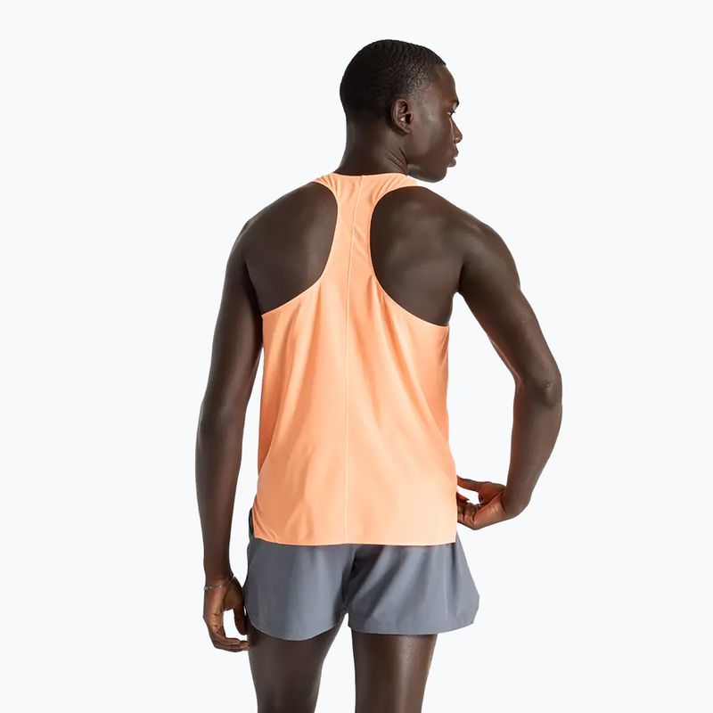 Férfi New Balance Race Day Ultra Light Singlet hotmango futó tank felső 2