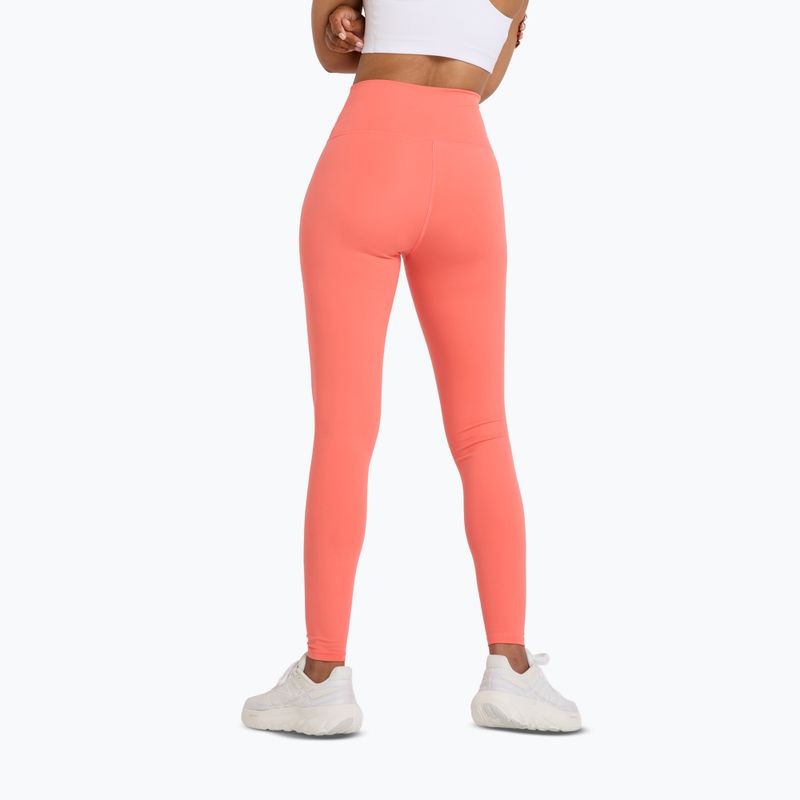 Női New Balance Harmony High Rise driftred futó leggings 2