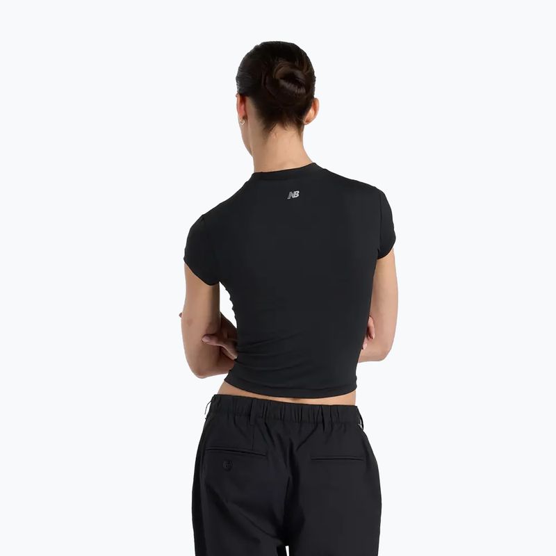 Női New Balance Define Fitted fekete póló 3