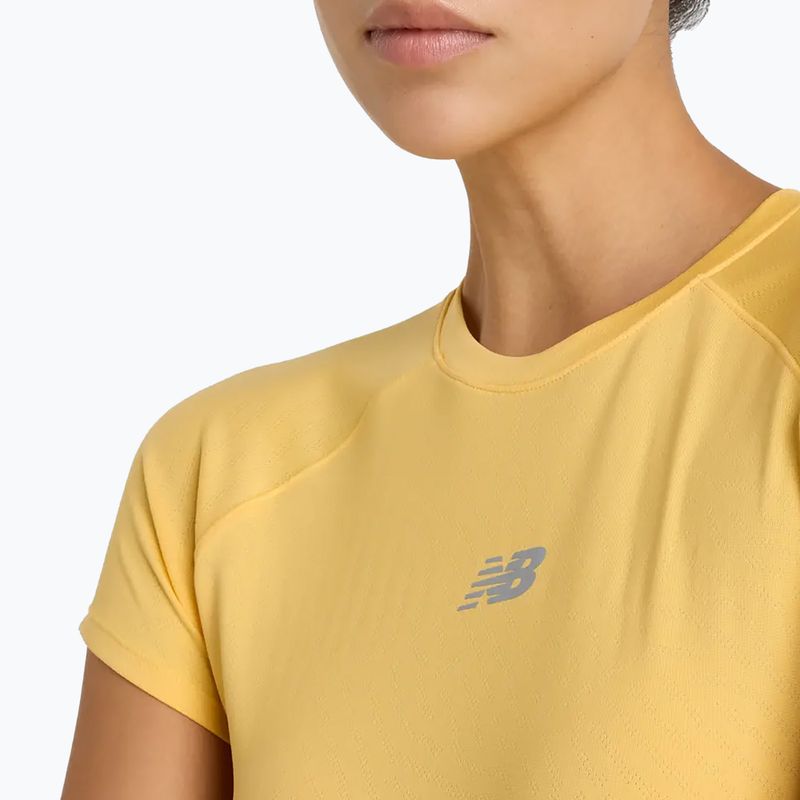 Női New Balance Szezonális Jacquard clementine póló 4