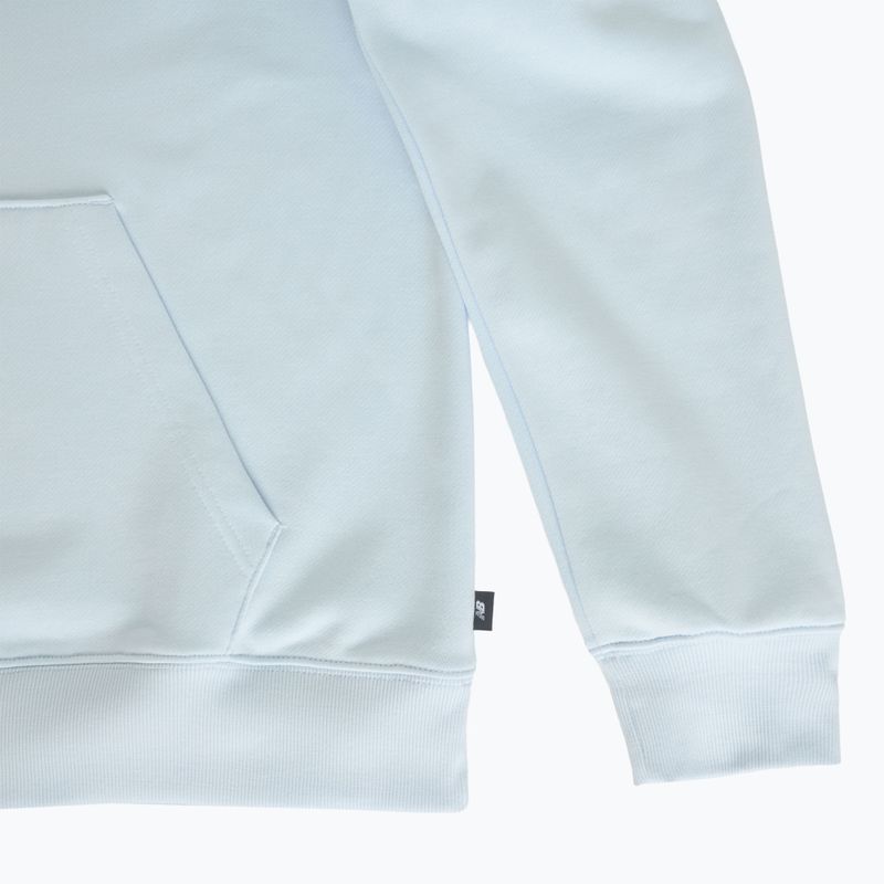 Női New Balance Sport Graphic francia frottír kapucnis pulóver jégkék 3