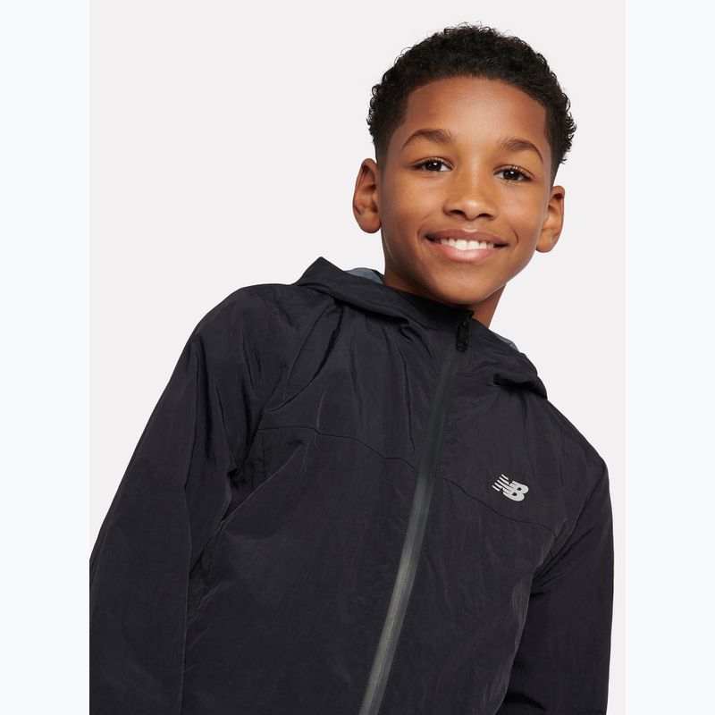 Gyerekdzseki New Balance Athletics Woven Mesh Lined nb caviar 5