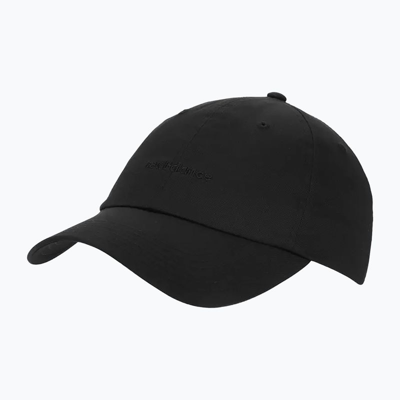 Női New Balance 6 Panel Linear Logo sapka fekete