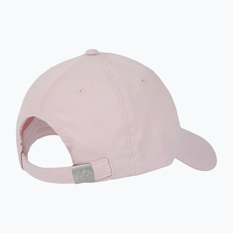 Női New Balance 6 Panel Linear Logo sapka rosesugar 2