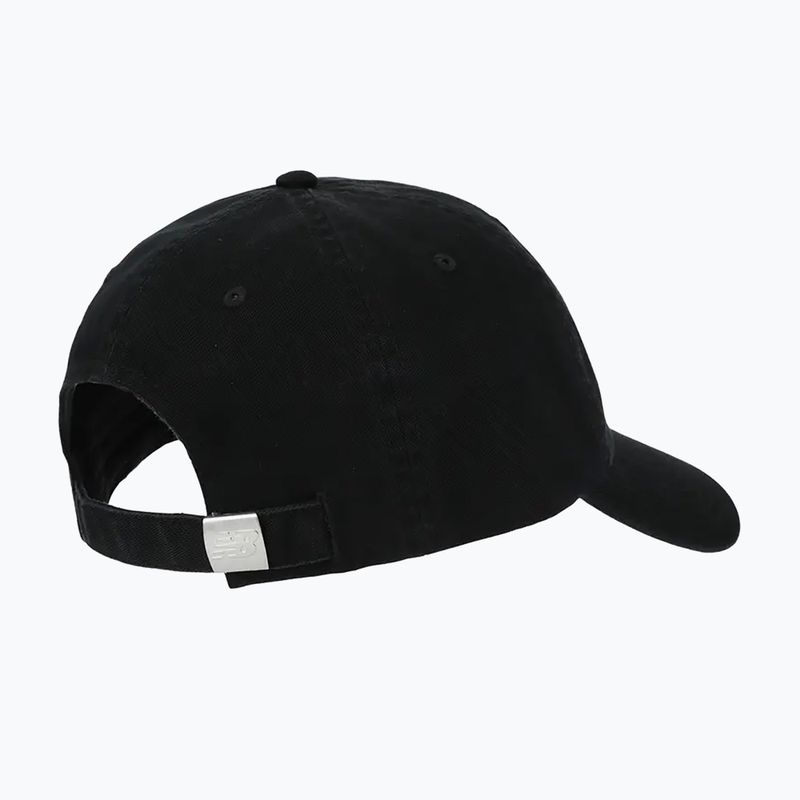 New Balance 6 Panel Patch Logo sapka fekete 2