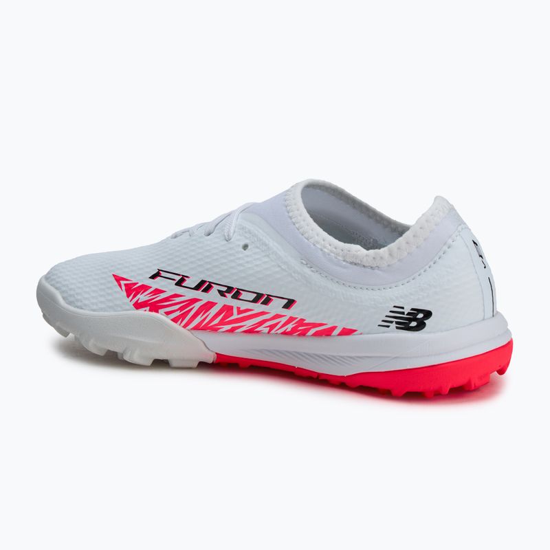 Gyermek futballcipő New Balance Furon Team V8 Jr TF fehér 3