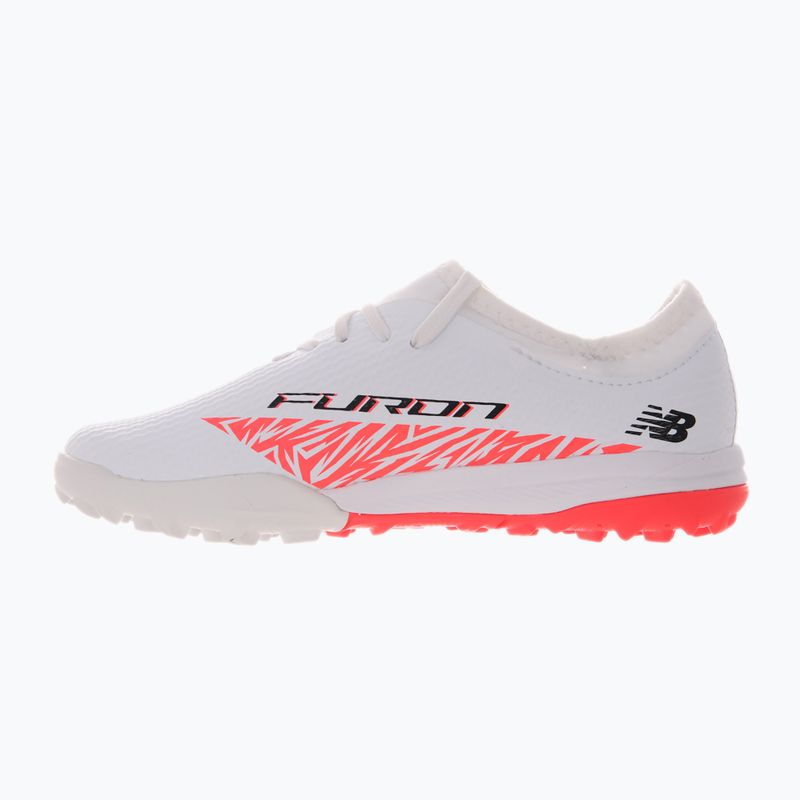 Gyermek futballcipő New Balance Furon Team V8 Jr TF fehér 10