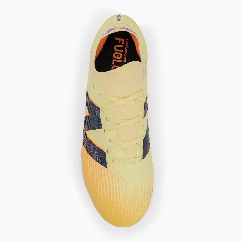 New Balance férfi futballcipő Tekela Pro Low Laced V4+ FG bézs színben 5