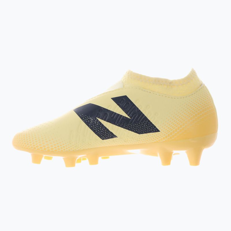 Gyermek focicipő New Balance Tekela Magique V4+ Jr FG bézs színű 2