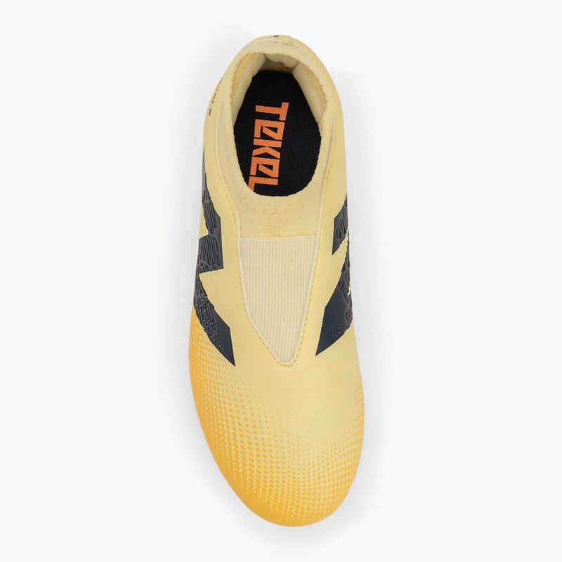 Gyermek focicipő New Balance Tekela Magique V4+ Jr FG bézs színű 5