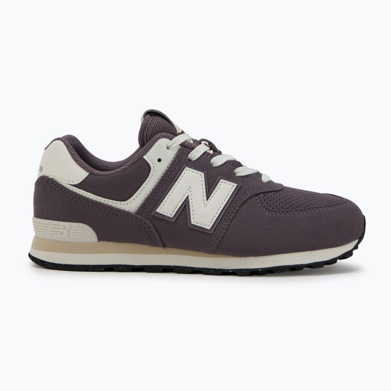 New Balance 574's V1 sötét jég bor cipők 2