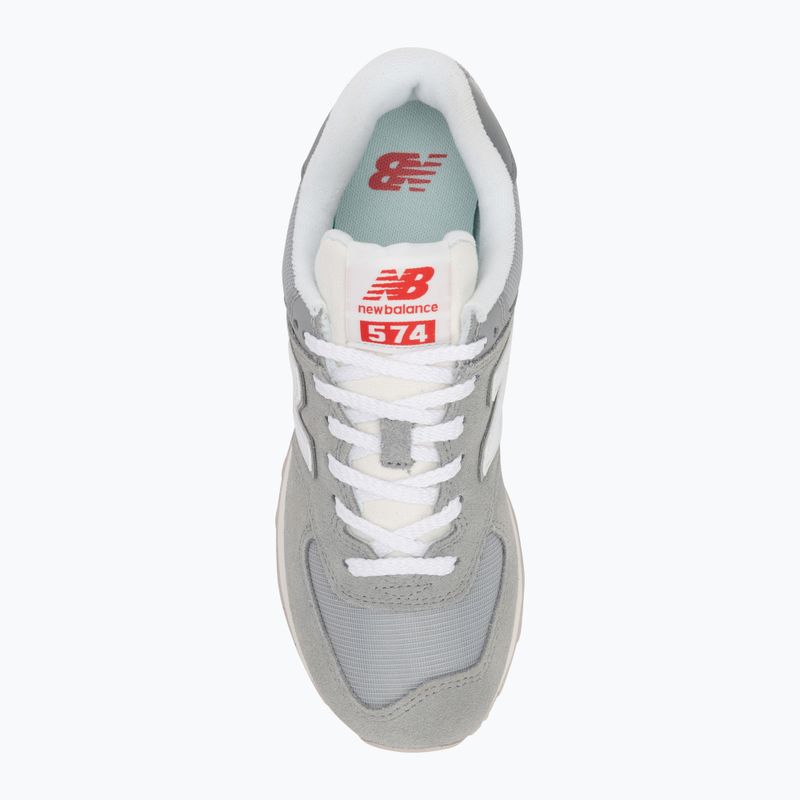New Balance 574's V2 pala szürke cipők 5